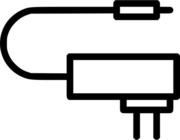 Power Adapter Plug Icon Transparent Background