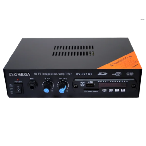 Omega Hi-Fi Integrated Amplifier PNG Transparent