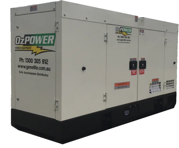 OzPOWER Industrial Power Generator PNG Transparent
