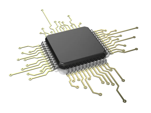 Computer Chip Microprocessor PNG Transparent