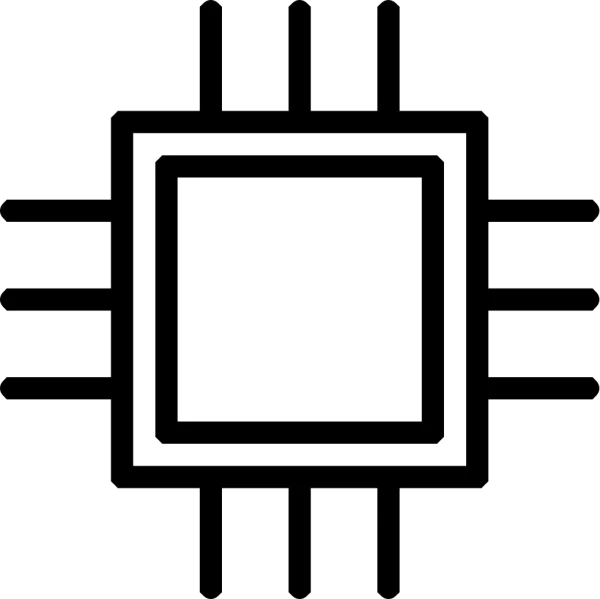Microchip Icon PNG Transparent Background