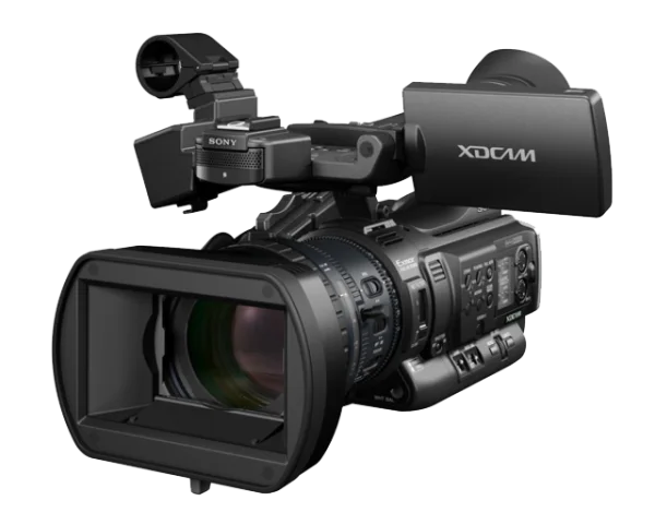 Professional Video Camera PNG Transparent Background