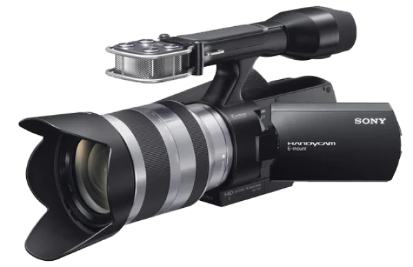 Sony Handycam Professional Video Camera PNG