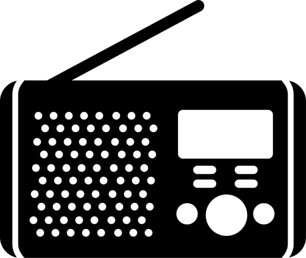 Radio Icon PNG Transparent Background