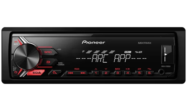 Pioneer Car Stereo Head Unit PNG Transparent Background