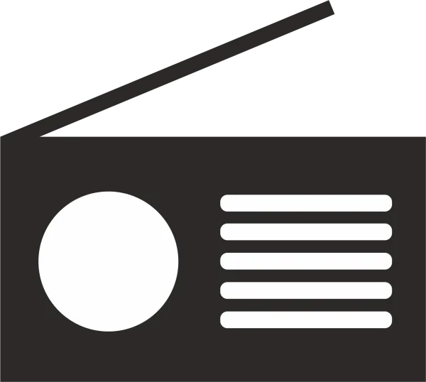 Radio Icon PNG Transparent Background