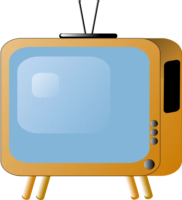 Retro TV PNG Transparent Background