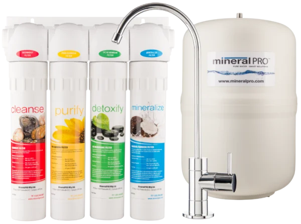 Mineral PRO Water Filter System PNG Transparent Background