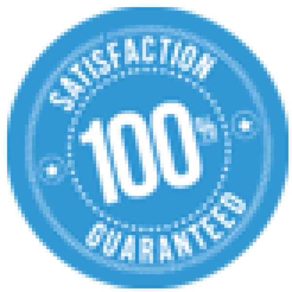 100% Satisfaction Guaranteed Badge PNG