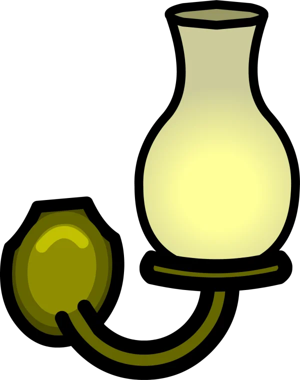 Vintage Wall Lamp PNG Transparent Background