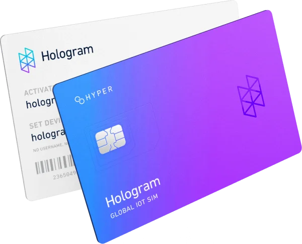 Hologram Global IoT SIM Card PNG Transparent Background