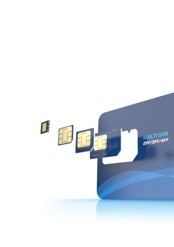 Multi SIM Card and Holder PNG Transparent Background