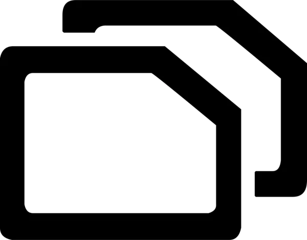 Multiple SIM Card Icon PNG Transparent Background