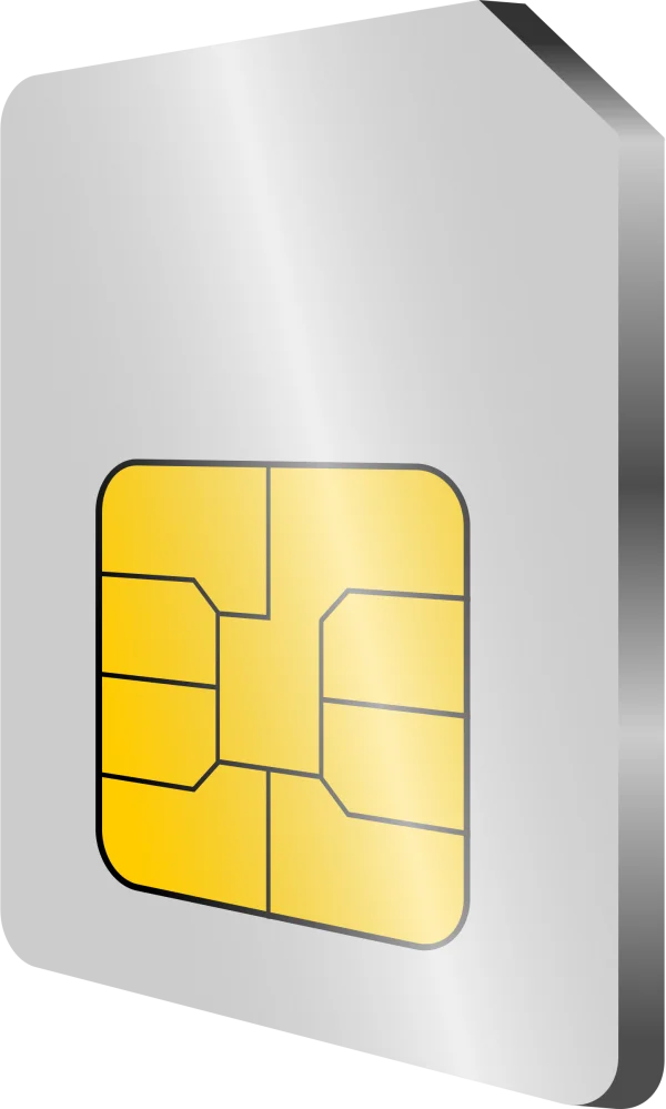 SIM Card PNG Transparent Background