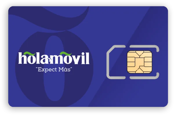 Holamovil SIM Card PNG Transparent Background