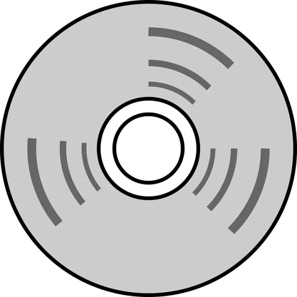 Digital Disc Spinning Icon Transparent PNG