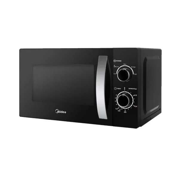 Black Microwave Oven PNG Transparent Background