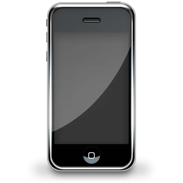 Classic iPhone 3D Render PNG Transparent Background