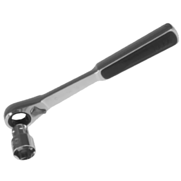 Ratchet Wrench with Socket PNG Transparent Background
