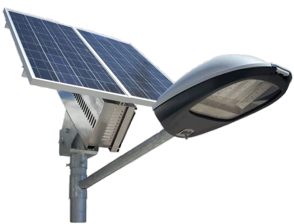 Solar Powered Street Light PNG Transparent Background