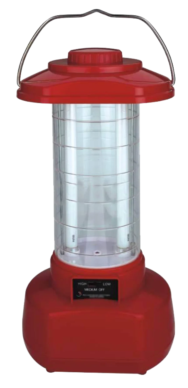 Red Portable Camping Lantern PNG Transparent Background