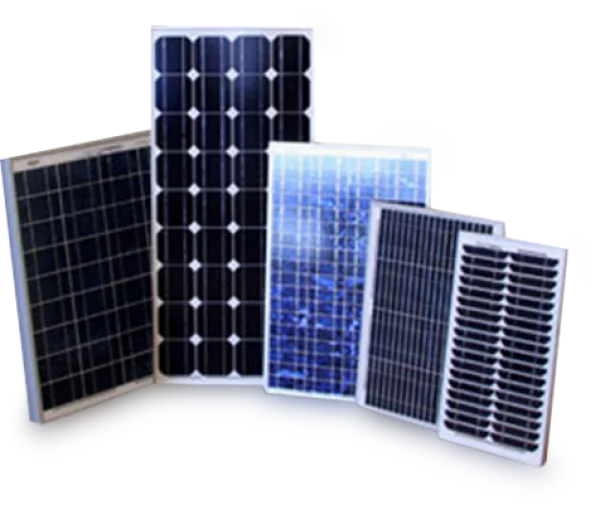 Assorted Solar Panels PNG Transparent Background
