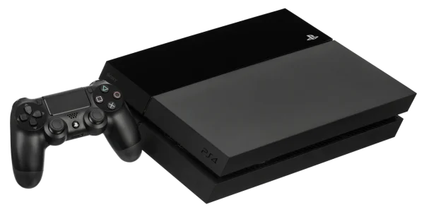 PlayStation 4 Console and Controller PNG Transparent