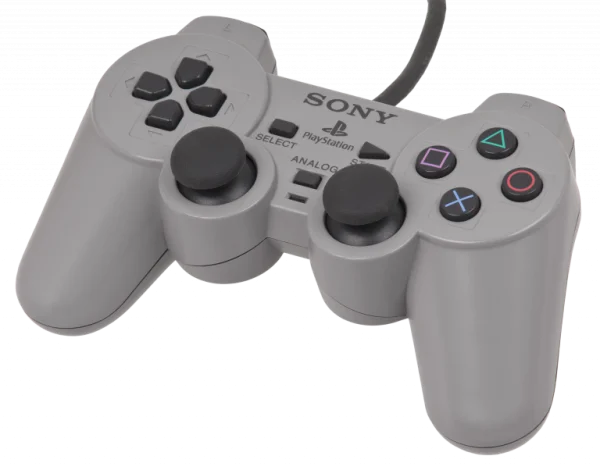Sony PlayStation DualShock 2 Controller PNG Transparent