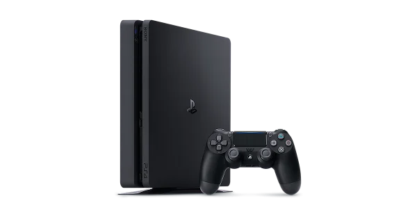 PlayStation 4 Console and Controller PNG Transparent Background