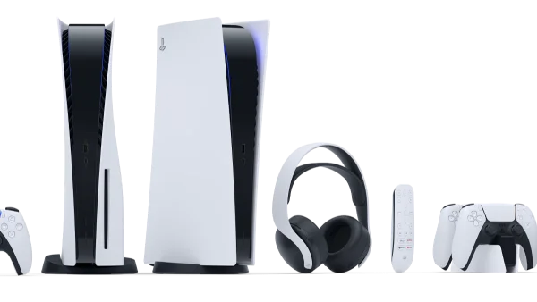 PlayStation 5 Console and Accessories PNG