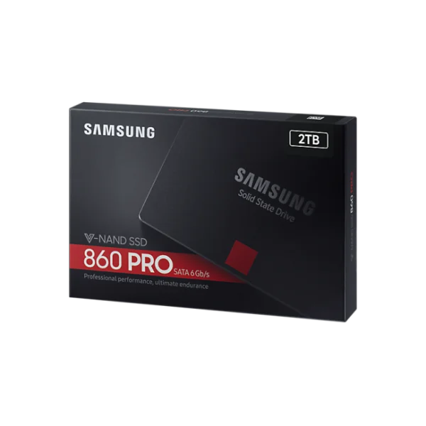 Samsung 860 PRO 2TB SSD Box PNG