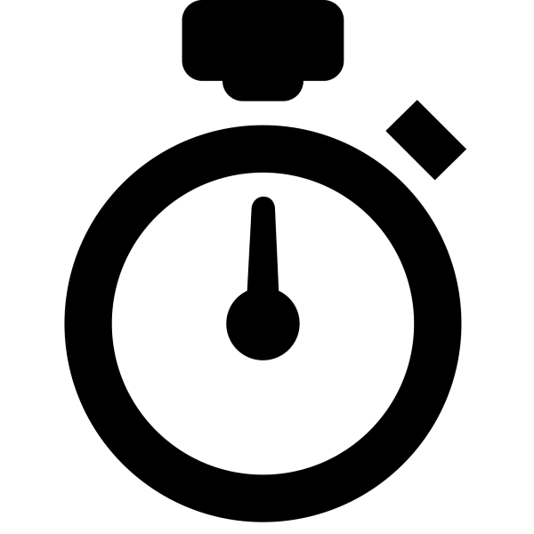 Solid Black Square PNG Transparent Background