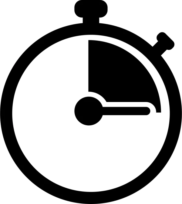 Stopwatch Timer Icon PNG Transparent Background