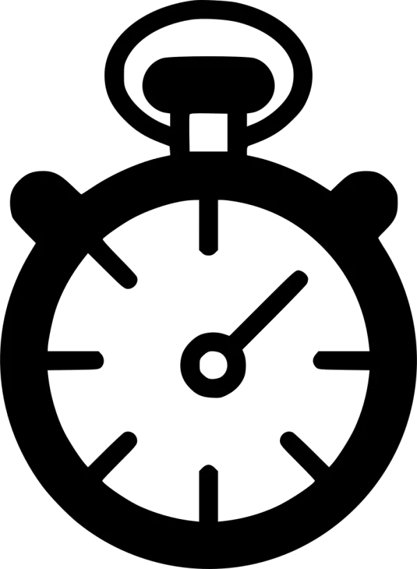 Stopwatch Icon PNG Transparent Background