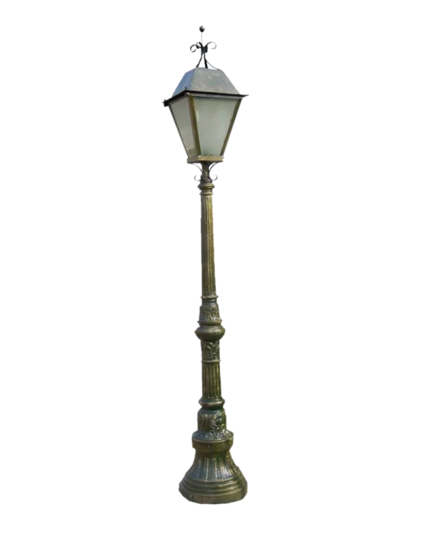 Vintage Street Lamp PNG Transparent Background