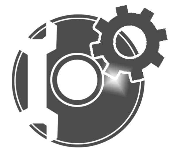 Wrench and Gear Settings Icon PNG Transparent