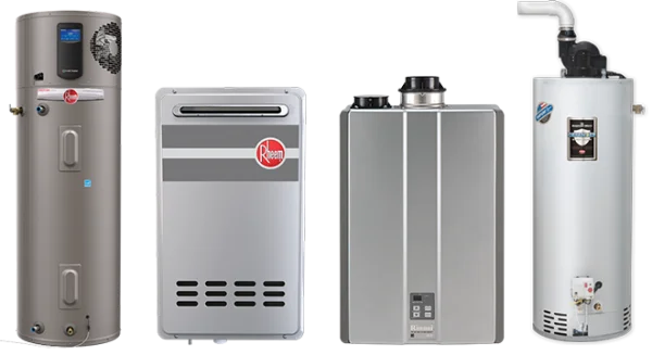 Household Water Heaters Collection PNG Transparent Background