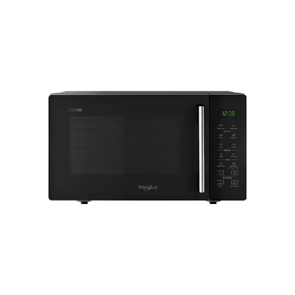 Black Whirlpool Microwave Oven PNG Transparent