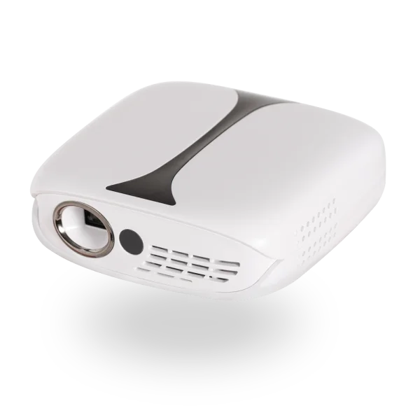 White Mini Projector PNG Transparent Background