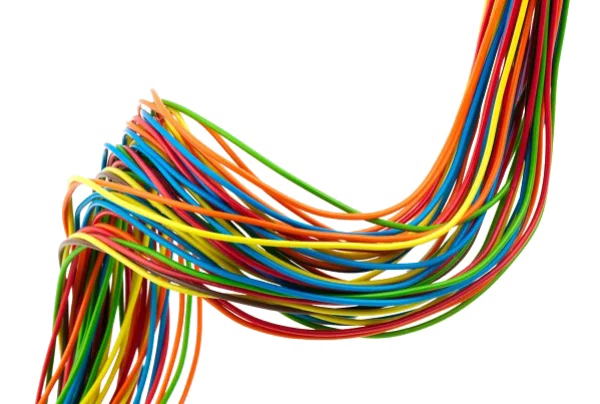 Colorful Wires PNG Transparent Background