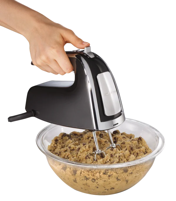 Hand Mixer Mixing Cookie Dough PNG Transparent Background
