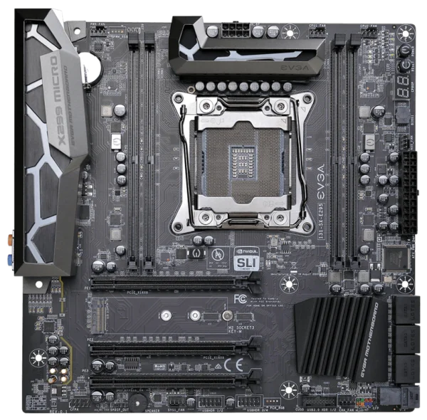 EVGA X299 Micro ATX Motherboard PNG Transparent Background