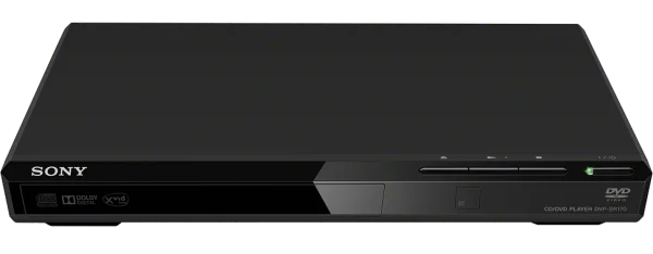 Sony CD DVD Player DVP-SR170 PNG Transparent Background