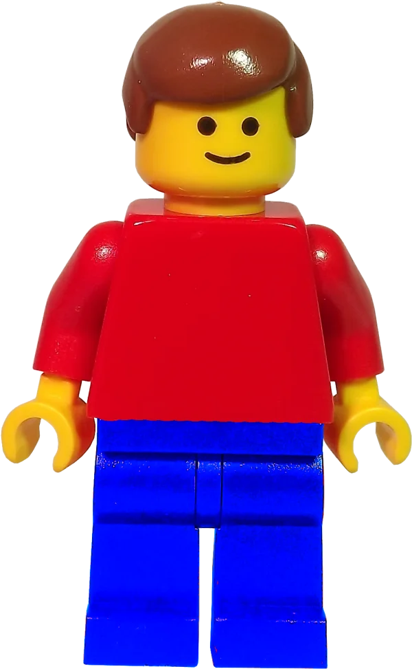 Classic Lego Man PNG Transparent Background
