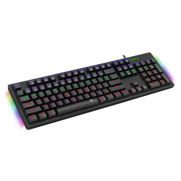 RGB Gaming Keyboard PNG Transparent Background