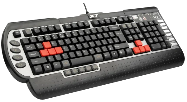 X7 G800V Gaming Keyboard PNG Transparent Background