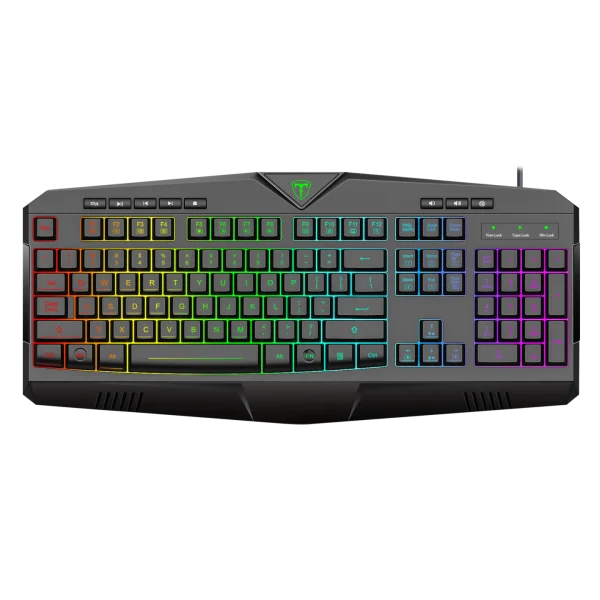 RGB Gaming Keyboard PNG Transparent Background