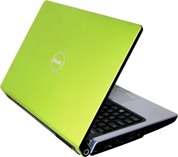 Green Dell Laptop PNG Transparent