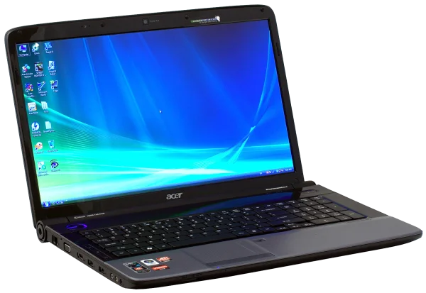 Acer Laptop with Transparent Background