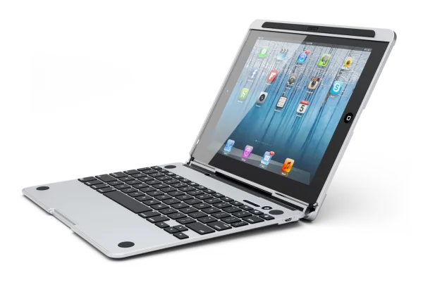 iPad with Keyboard Case PNG Transparent Background